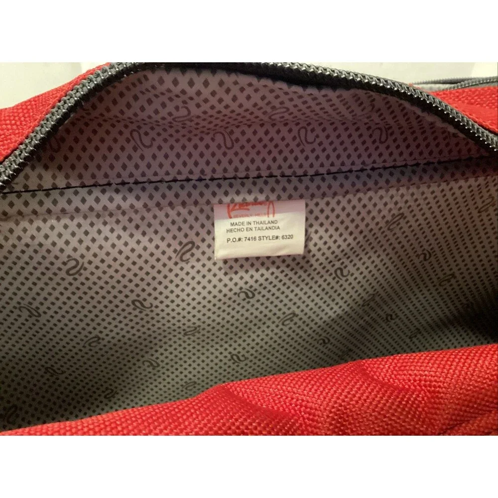 ricardo beverly hills luggage tiburon carry on w/feet red 20”x14”x8” style 6320